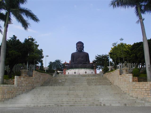 The Great Buddha Statue at Ba Gua Shan